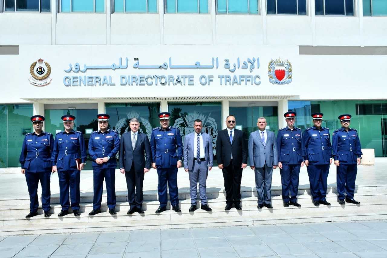 مدير عام المرور يبحث مجالات التعاون وتبادل الخبرات المرورية مع مدير المرور العام بجمهورية العراق<